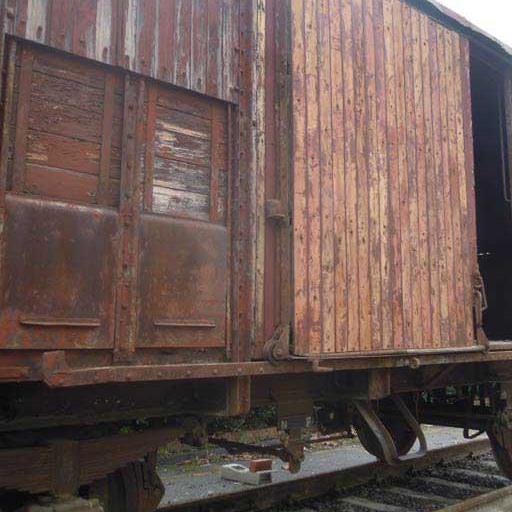 Vagone usato per il trasporto ai campi di concentramento