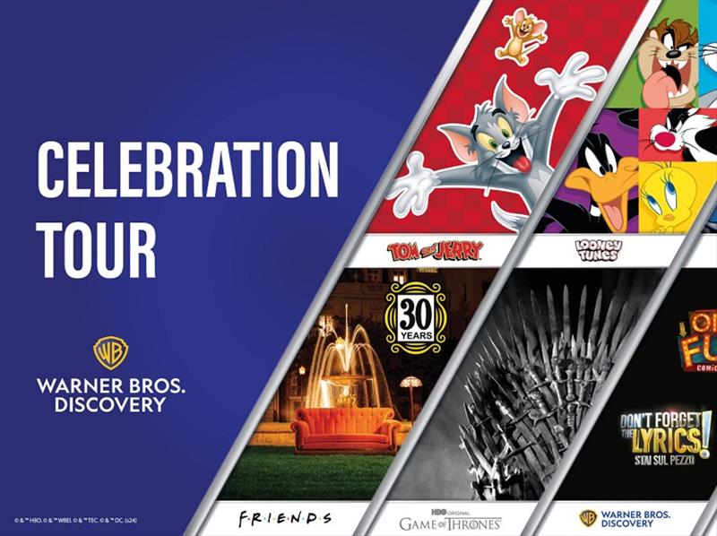 Warner Bros Discovery celebration Tour 2024