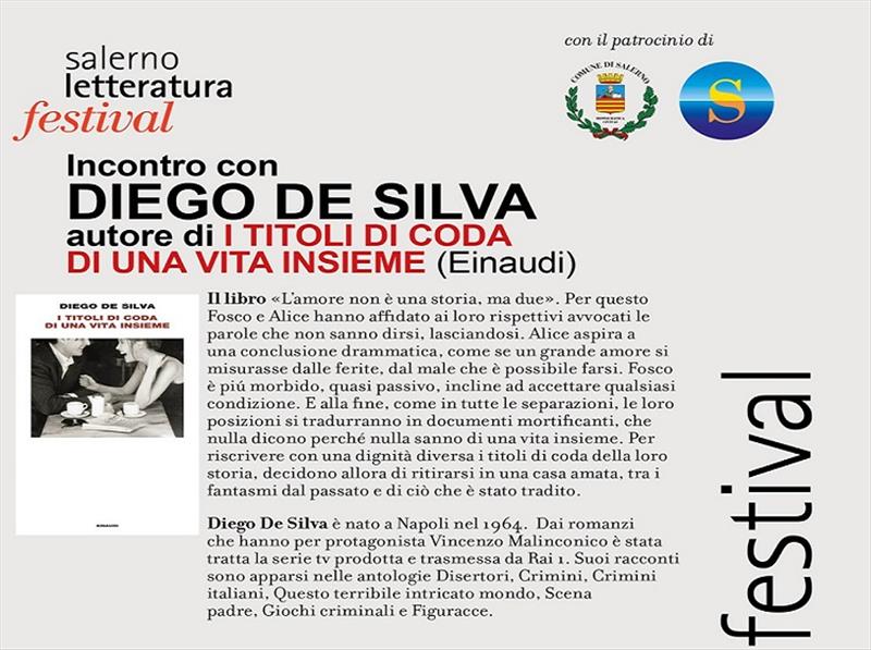 Incontro con Diego de Silva - #fuorifestival