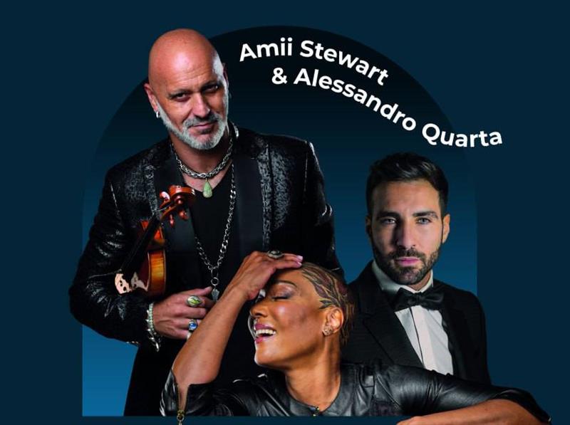 The Voice & The Violin: Amii Stewart e Alessandro Quarta