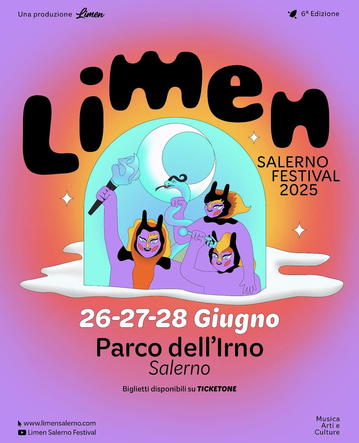 Limen Salerno Festival 2025 - Locandina Limen Salerno Festival 2025 - VI edizione