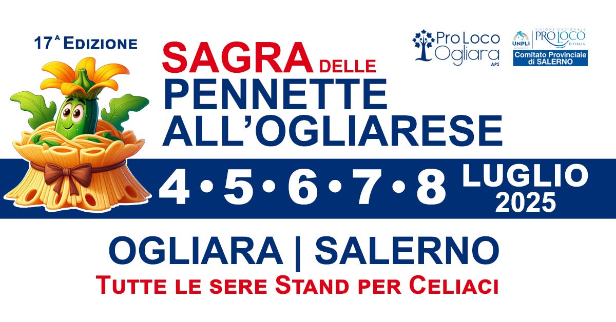 Sagra delle Pennette all’Ogliarese - XVII edizione