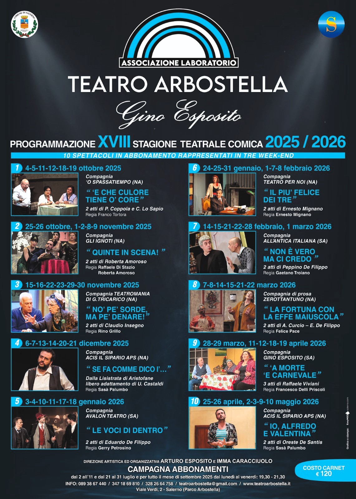 Teatro Arbostella - XVIII Stagione Teatrale Comica