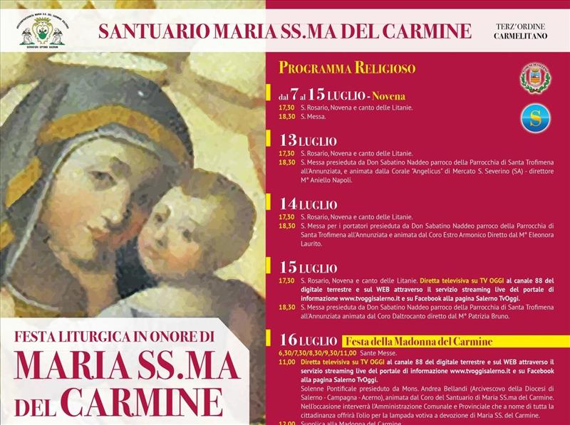 Festa della Madonna del Carmine - 2025