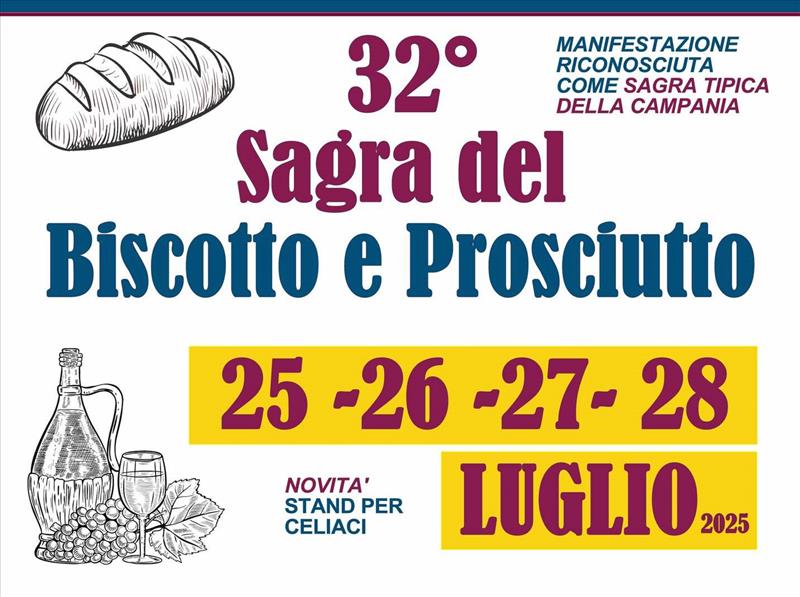 Sagra del biscotto e prosciutto - XXXII edizione