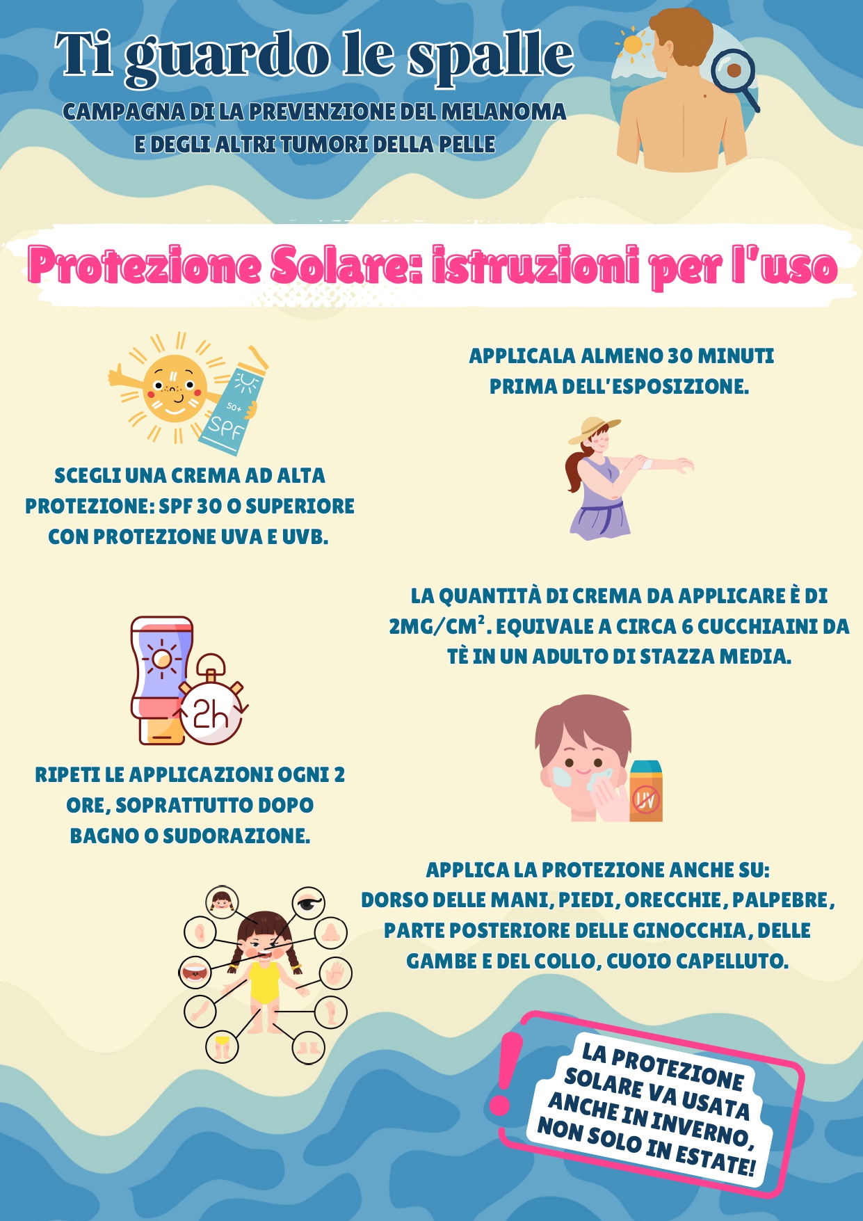 Ti guardo le spalle - Giornate della prevenzione gratuita