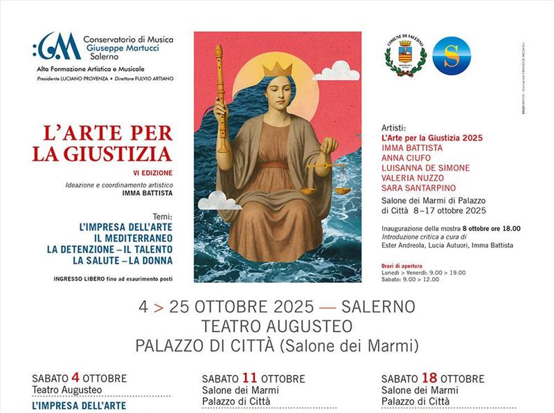 L'arte per la giustizia 2025 - VI edizione