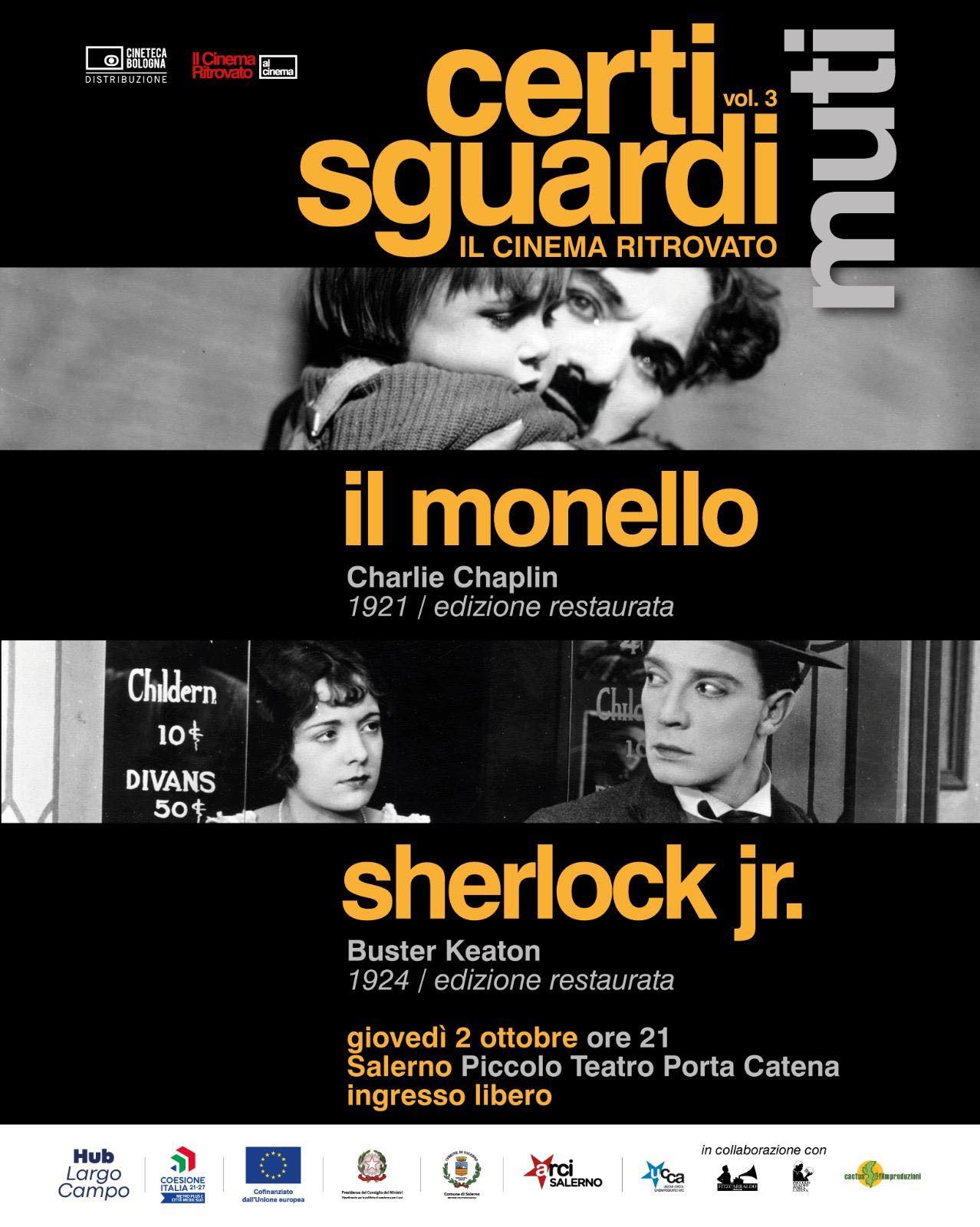 Certi sguardi - Vol. 3 - Il monello - Sherlock jr.