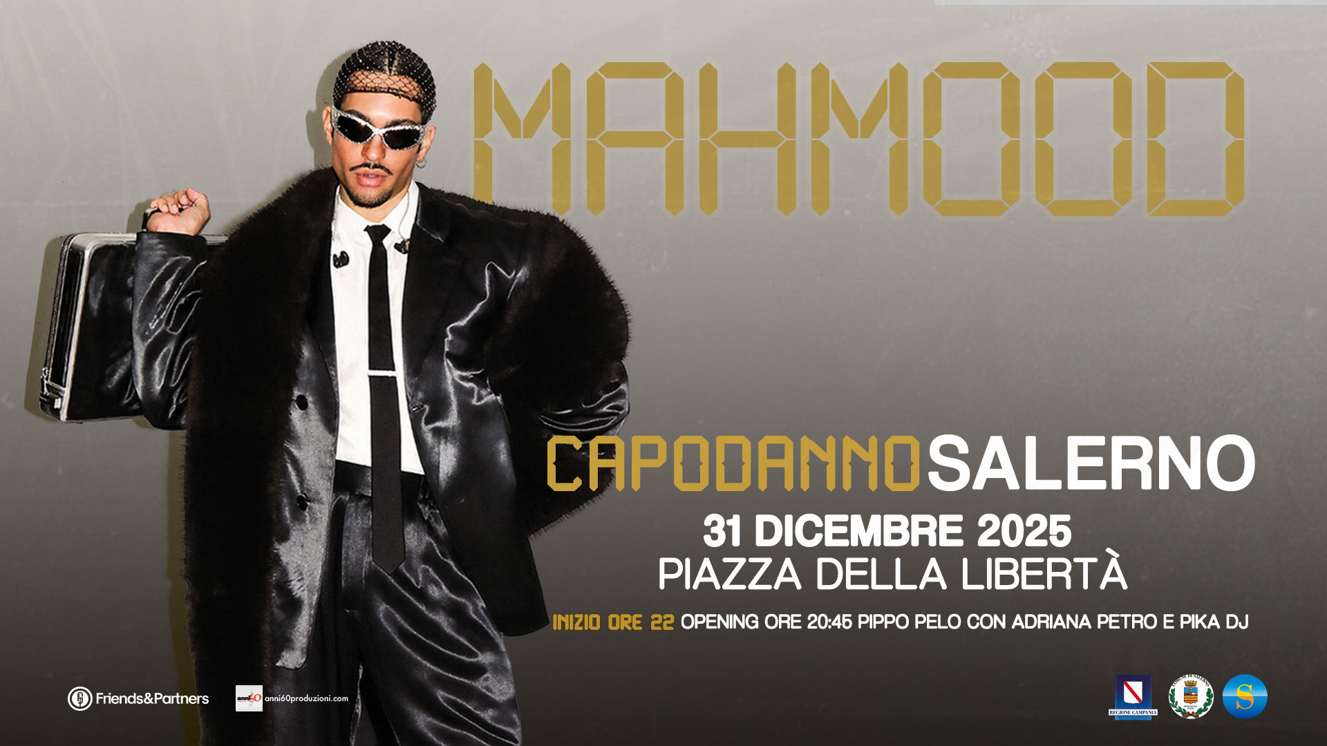 Capodanno in Piazza - Concerto di Mahmood