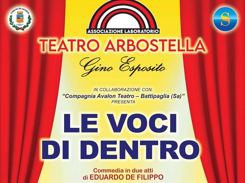 Teatro Arbostella - Le voci di dentro, di Eduardo