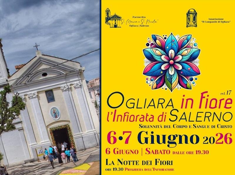 Ogliara in fiore - L'infiorata di Salerno - XVII edizione
