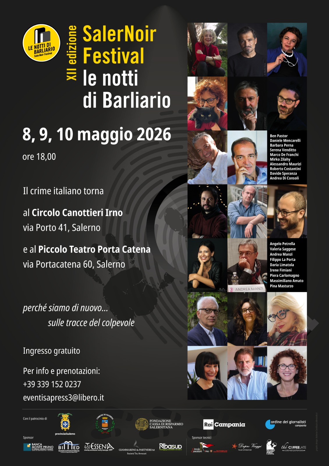 Le notti di Barliario - SalerNoir Festival XII edizione