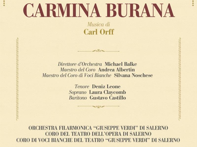 CARMINA BURANA