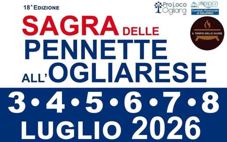 Sagra delle Pennette all&rsquo;Ogliarese – XVIII édition