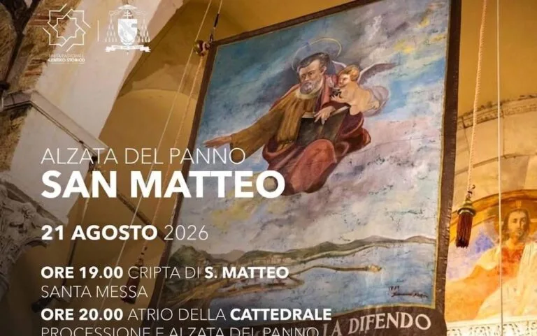 Alzata del Panno di San Matteo 2026