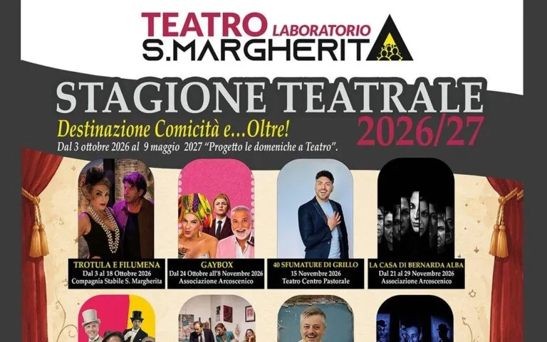 Teatro Santa Margherita – Theatre Season 2026/2027