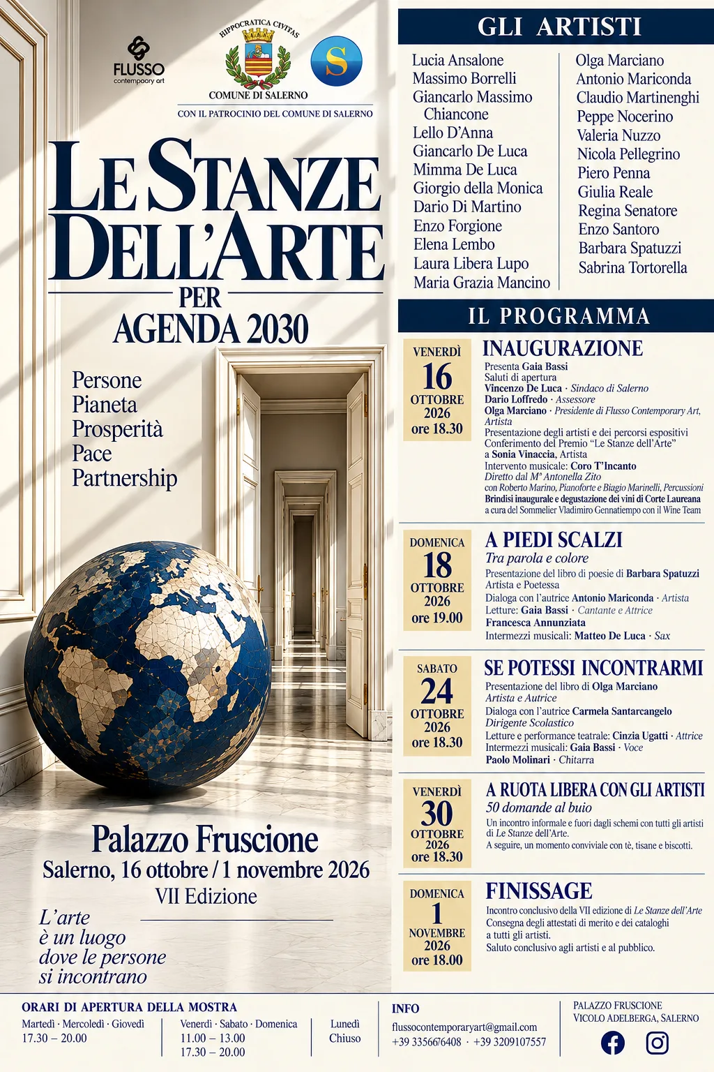 Le Stanze dell'Arte - Personali a Palazzo Fruscione - VII edizione