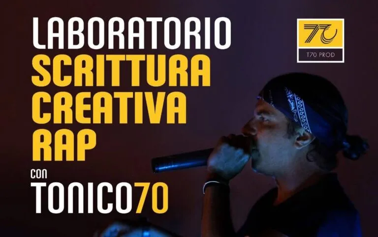 Laboratorio scrittura creativa rap con Tonico70