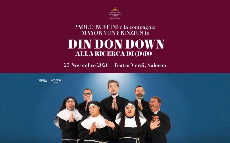Paolo Ruffini in “Din Don Down” – Musica d’Artista 2026