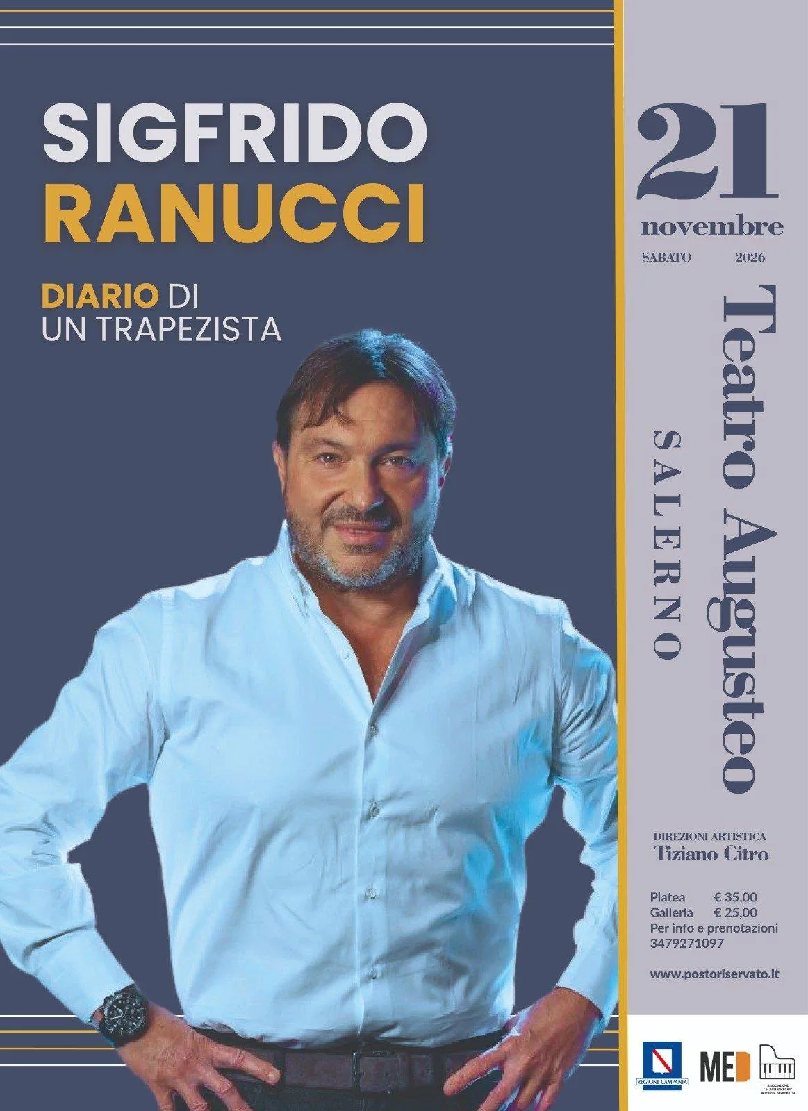 Sigfrido Ranucci - Diario di un trapezista Sigfrido Ranucci - Diario di un trapezista